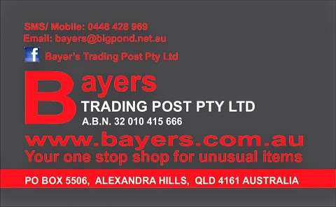 Photo: Bayer's Trading Post Pty Ltd Photo: Bayer's Trading Post Pty Ltd